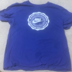 Blue Nike t-shirt